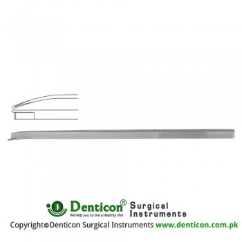 Neivert-Anderson Osteotome Left Stainless Steel, 20.5 cm - 8" Blade Width 7.0 mm